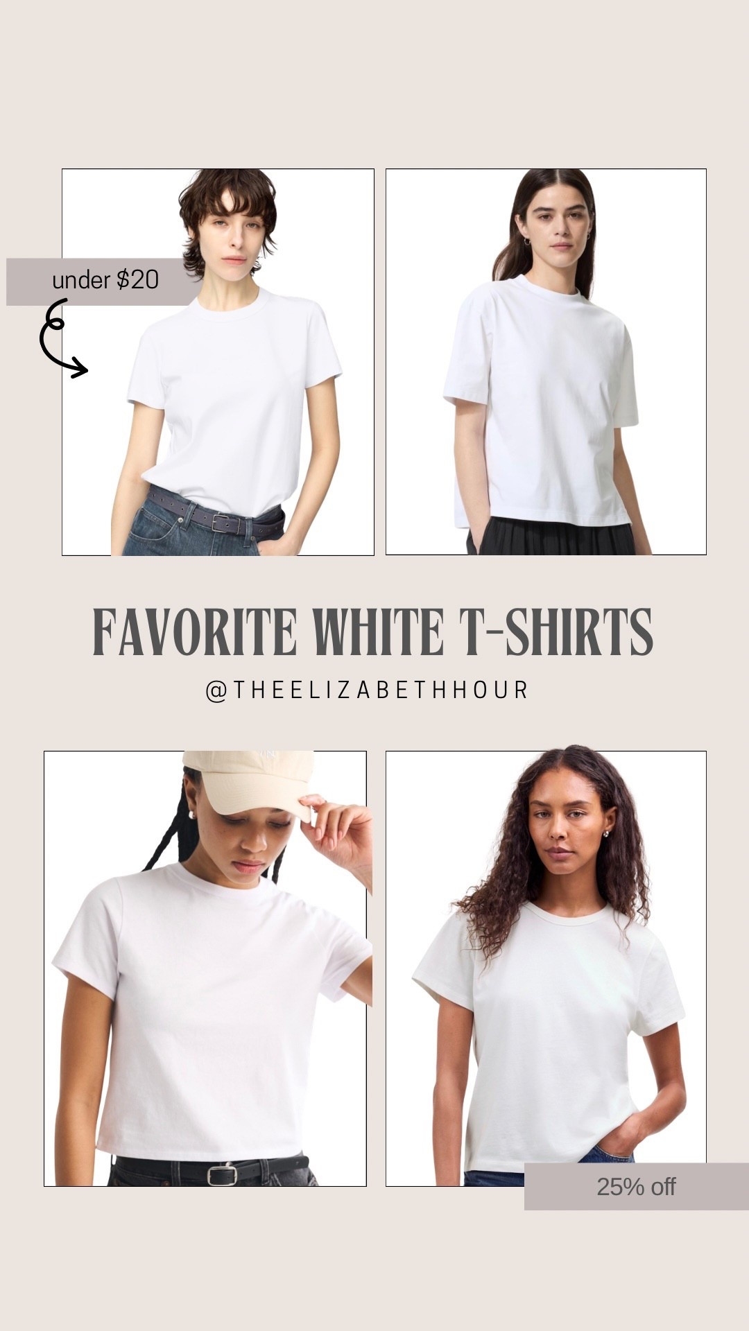 Current favorite white t-shirts. I have a size large in all of these. 




T-shirts, favorite t shirt, white t shirt, midsize style, size 10, weekend sales, best t-shirts. 

#LTKSpringSale #LTKOver40 #LTKMidsize