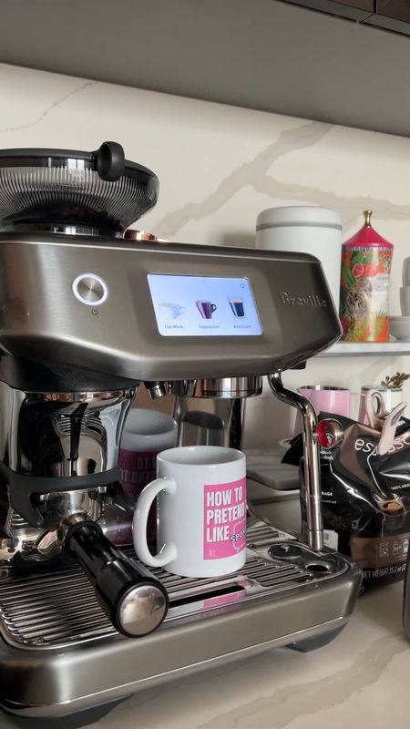 Espresso maker, coffee maker, cappuccino, latte maker, breville barista 

#LTKhome #LTKVideo