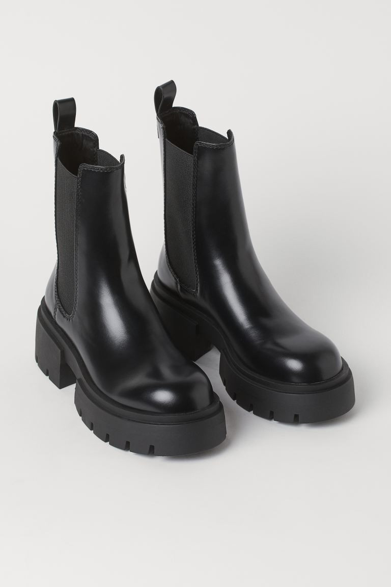 Platform Chelsea boots | H&M (UK, MY, IN, SG, PH, TW, HK)
