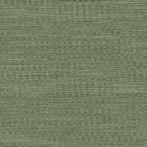 Brewster Home Fashions Hunter Green Classic Faux Grasscloth Peel & Sti | DecoratorsBest