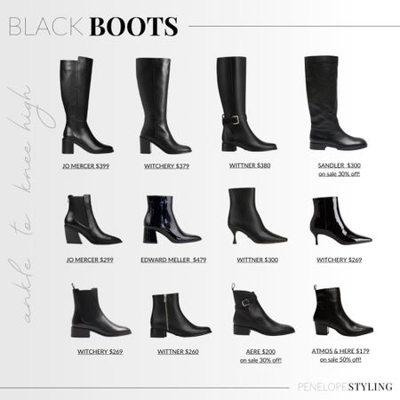 BOOTS to love 🖤 My top picks, to wear this season and years to come! 

#LTKaustralia #LTKSeasonal #LTKstyletip