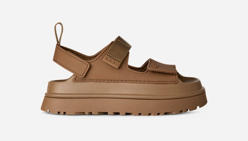 UGG® Women's GoldenGlow Sandals in Bison Brown, Size 5 | UGG (US)