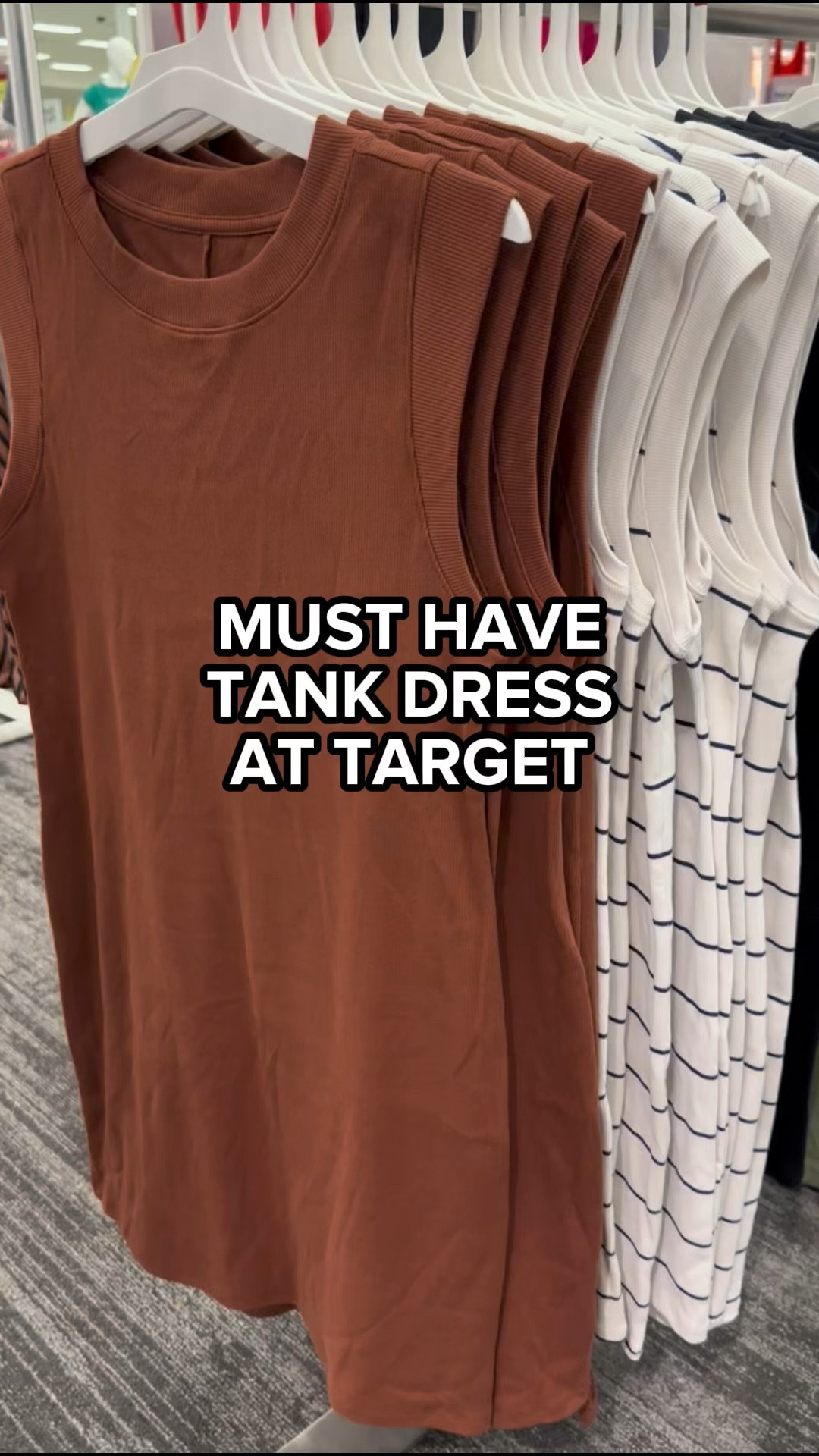 Tank Dress at Target 🤎✨

Summer dress, vacation dress, travel outfit, travel dress, casual dress, t-shirt dress, comfy dress, comfortable dress, brown dress, white striped dress, little black dress, vacation outfit, vacation style, summer style, summer outfit idea, target dress, target circle week, mom outfit idea, fall dress, affordable dress, affordable outfit, dresses under $15, dresses under $20, cap sleeve

#LTKSeasonal #LTKVideo #LTKSummerSales