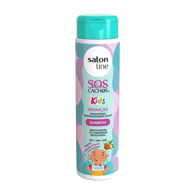 SALON LINE SOS KIDS DEFINIçãO SHAMPOO 300ML | Droga Raia | DrogaRaia (BR)