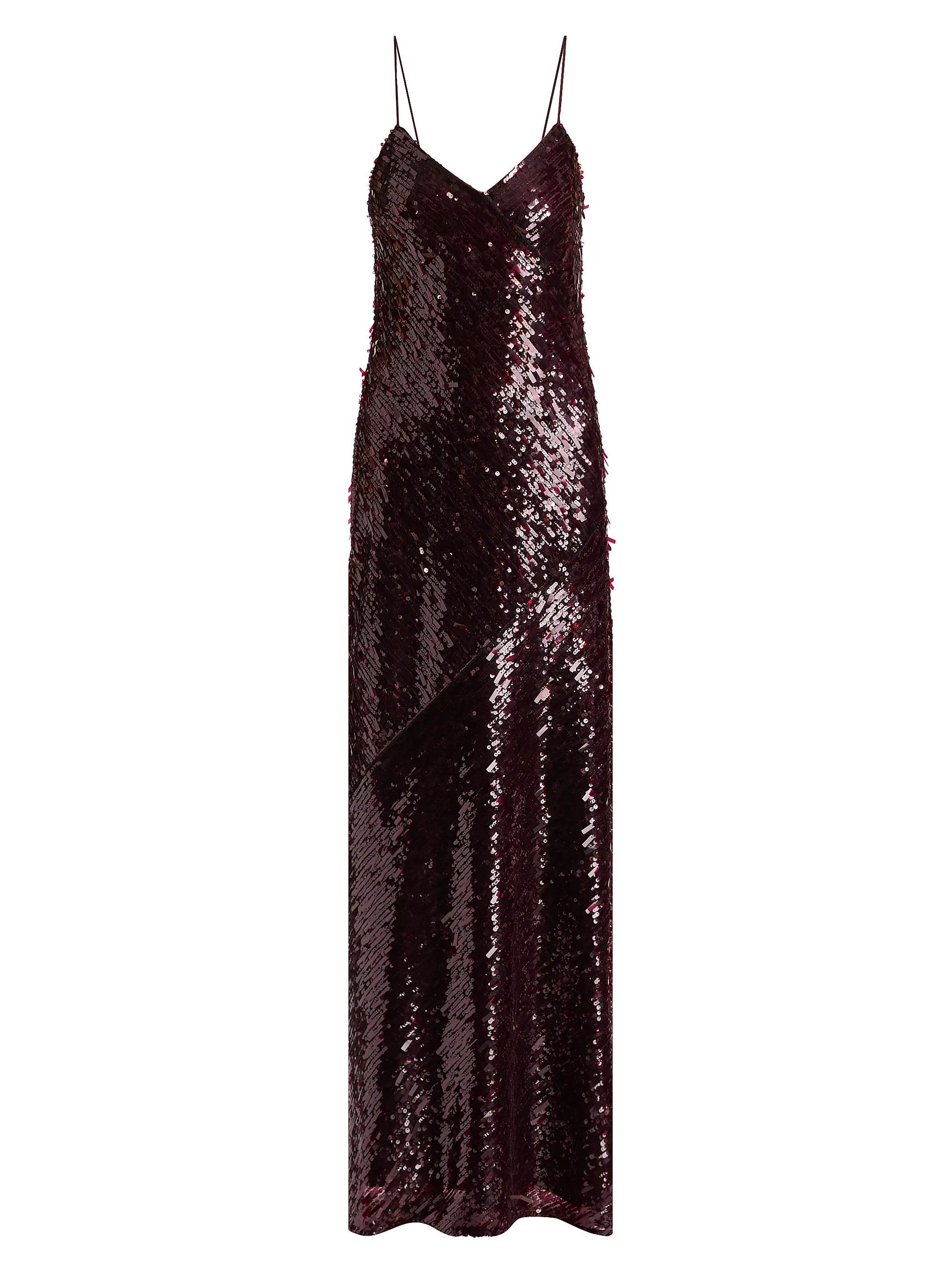 Halston Alanna Sequined Sleeveless Gown | Saks Fifth Avenue | Saks Fifth Avenue