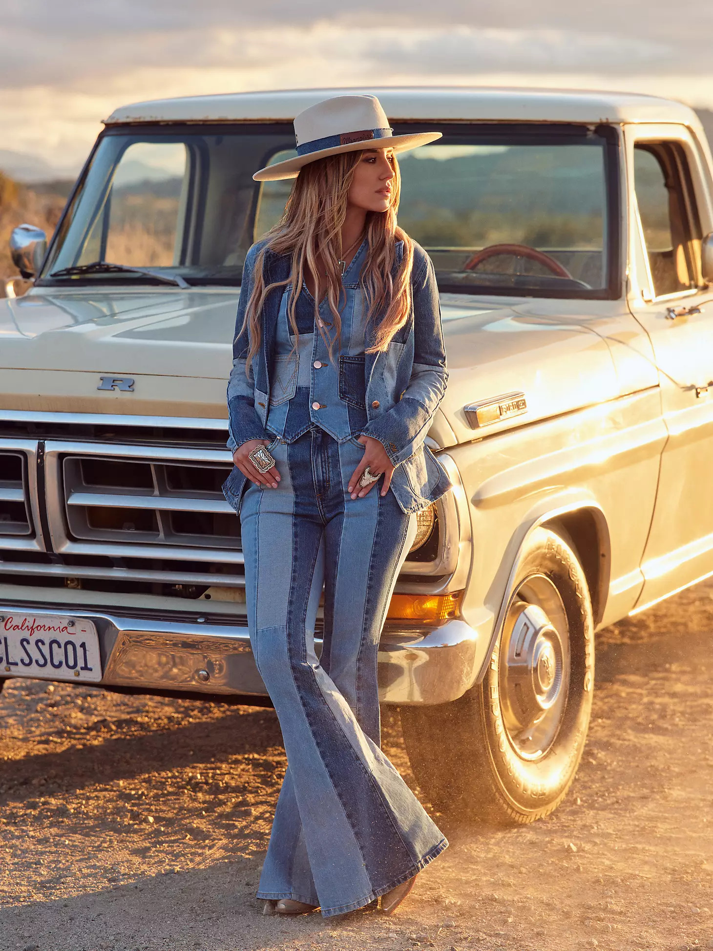 Wrangler x Lainey Wilson Patchwork Bell Bottoms | Wrangler