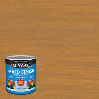 Minwax Wood Finish Water-Based Pecan Mw1195 Solid Interior Stain (1-Quart) | Lowe's