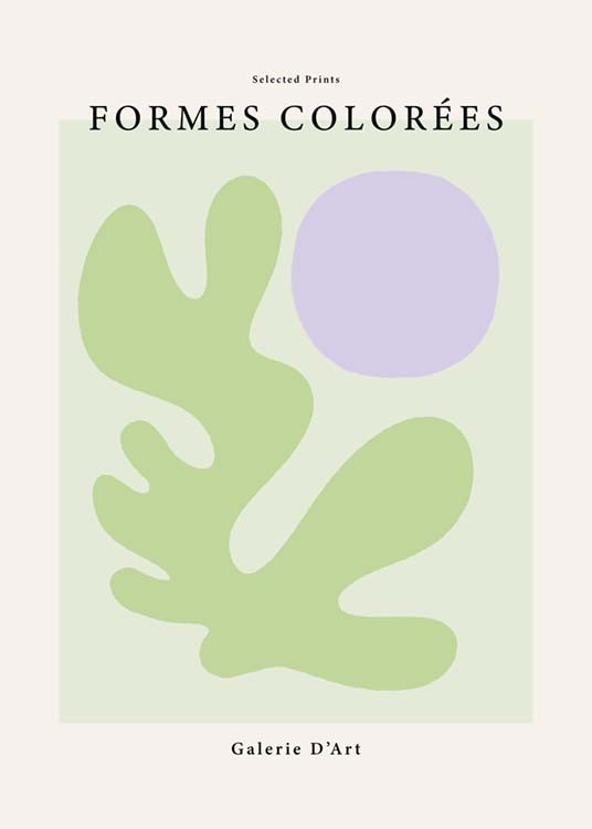 Formes Colorées No2 Poster | Desenio