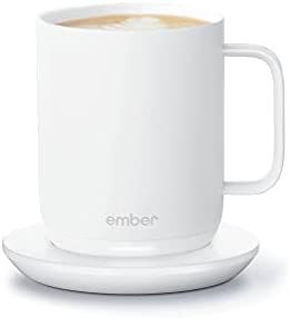 Ember Temperature Control Smart Mug 2, 14 oz, White, App Controlled Heated Coffee Mug for Home or... | Amazon (US)