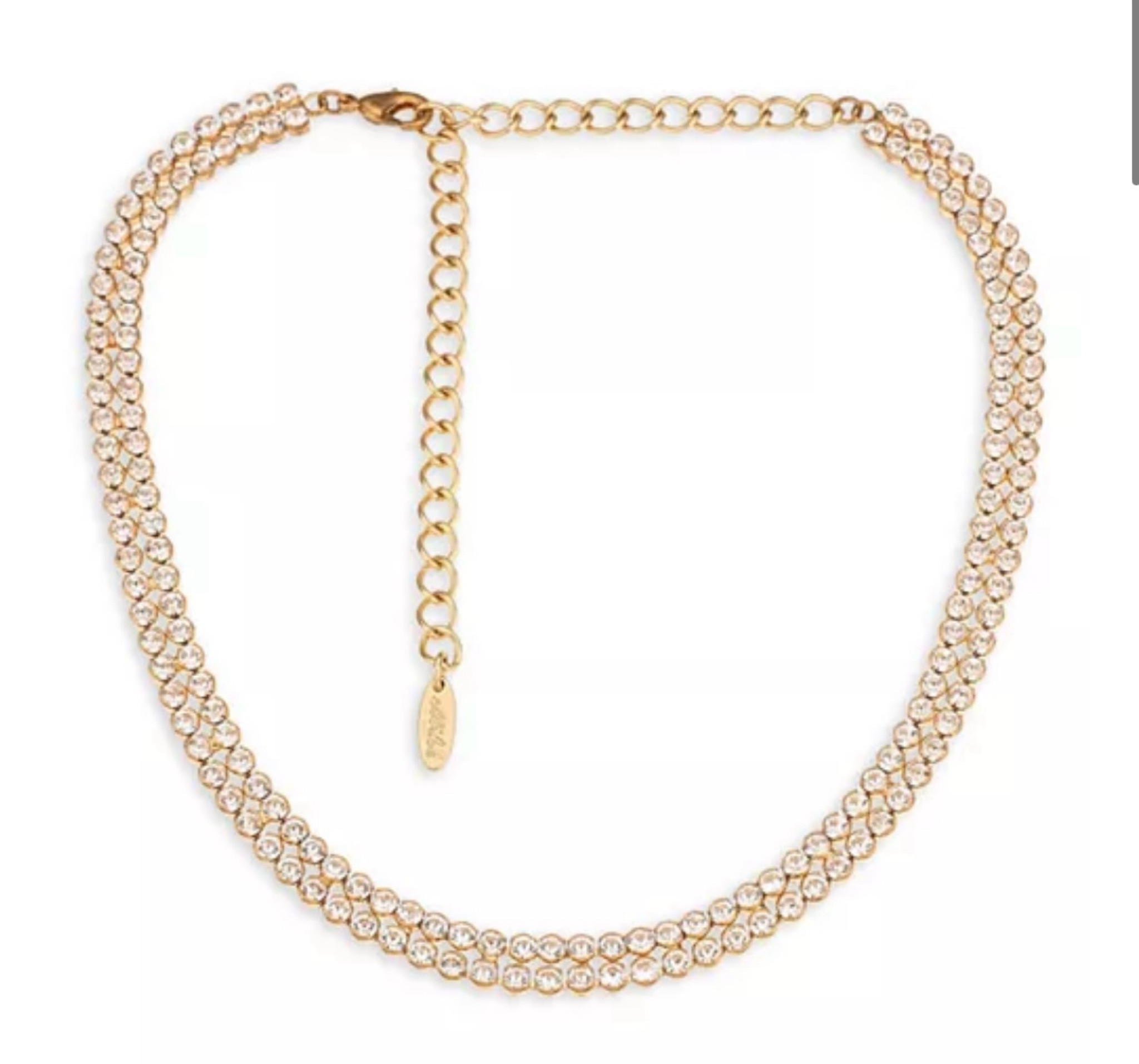 Beautiful crystal choker / necklace that actually lays flat! 

ON SALE NOW! 

#valentinesdaygift #galentinesday
#vslentinesday 

#LTKMostLoved #LTKFindsUnder50 #LTKStyleTip