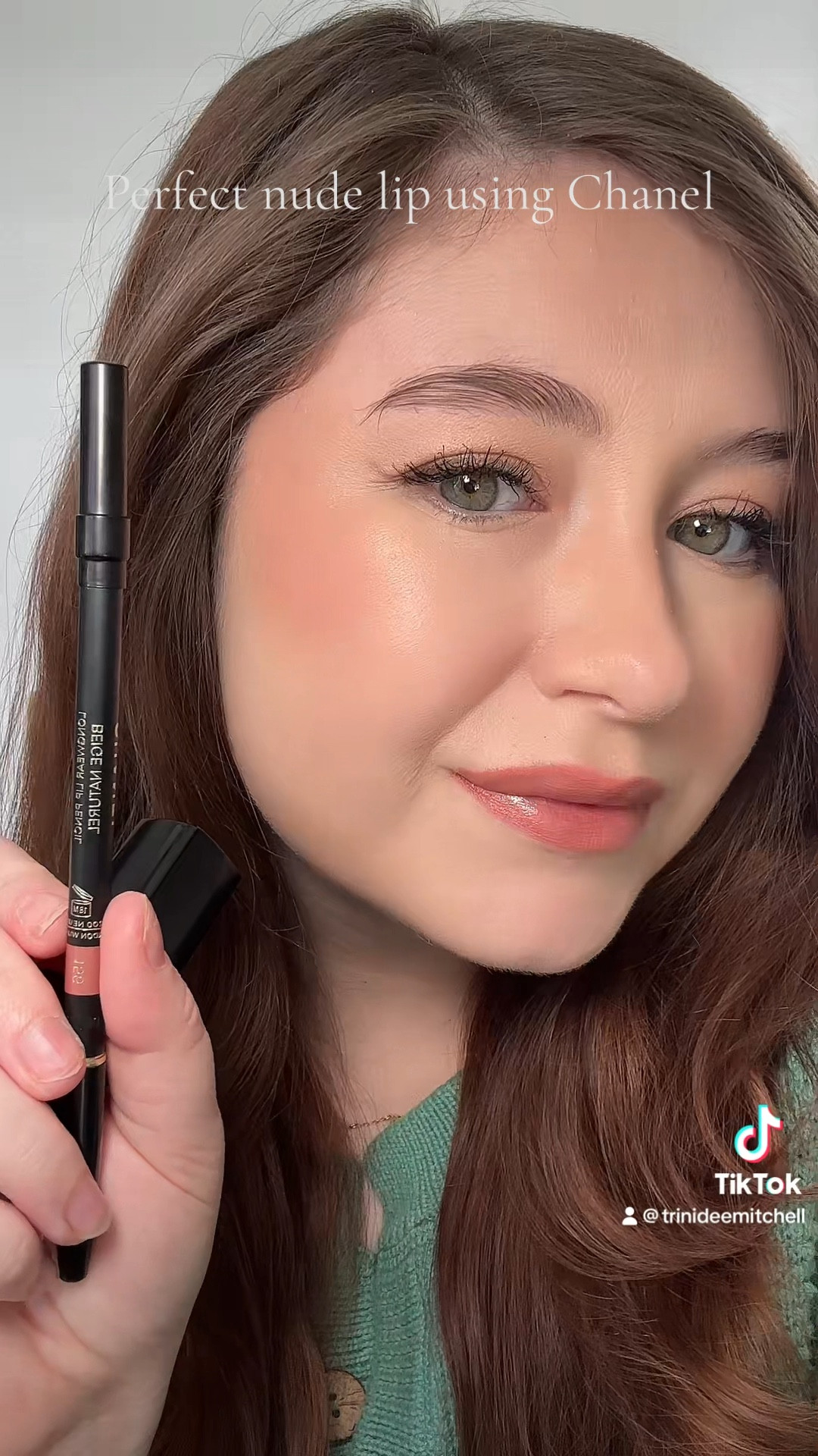 Perfect nude lip using Chanel
Rouge coco : Adrienne 
Lip crayon: beige natural 

#LTKfindsunder50 #LTKstyletip #LTKbeauty