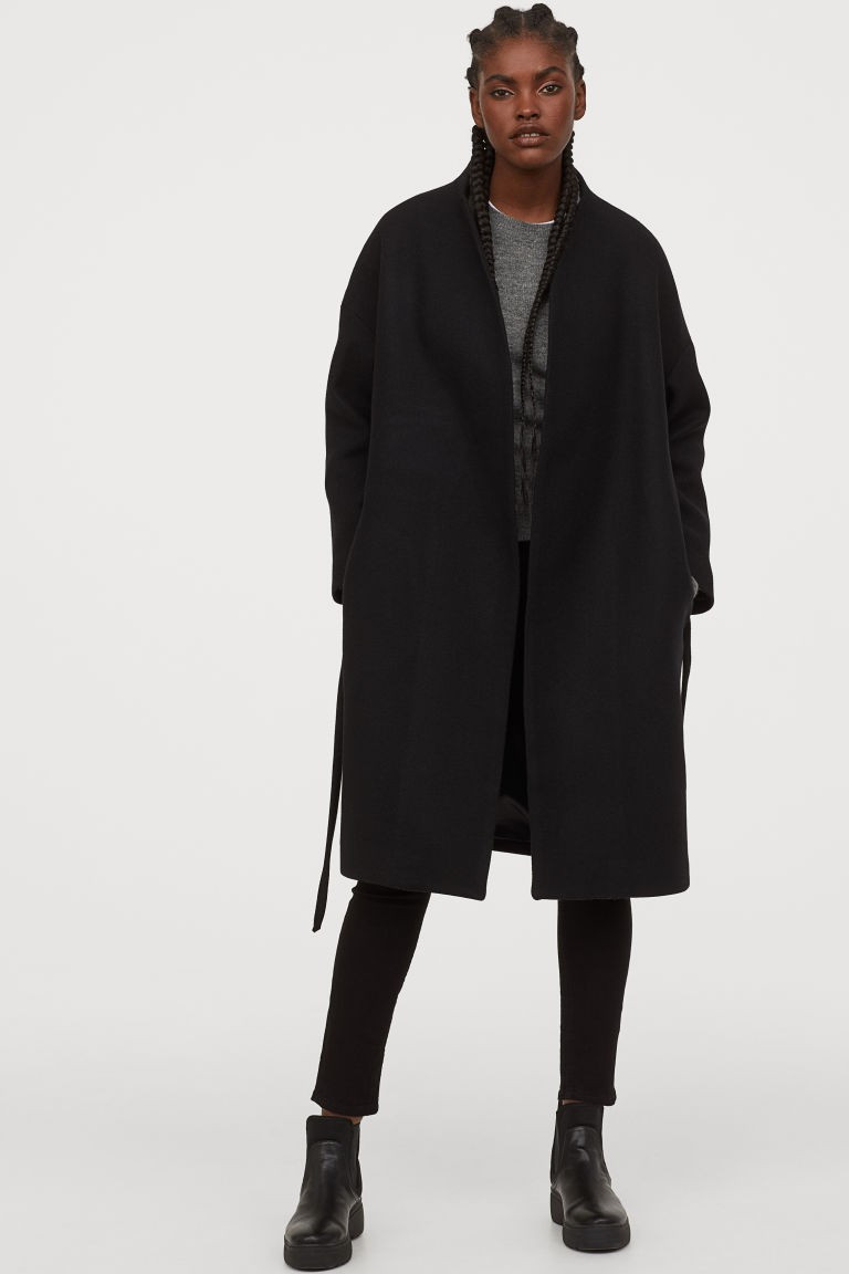 Mantel aus Wollmischung | H&M (DE, AT, CH, NL, FI)