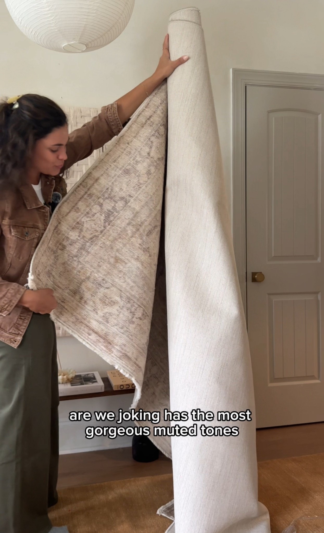 The cutest neutral rug dusty sage color!!

Wall art fall jeans neutral rugs 

#LTKFindsUnder50 #LTKHome #LTKSaleAlert