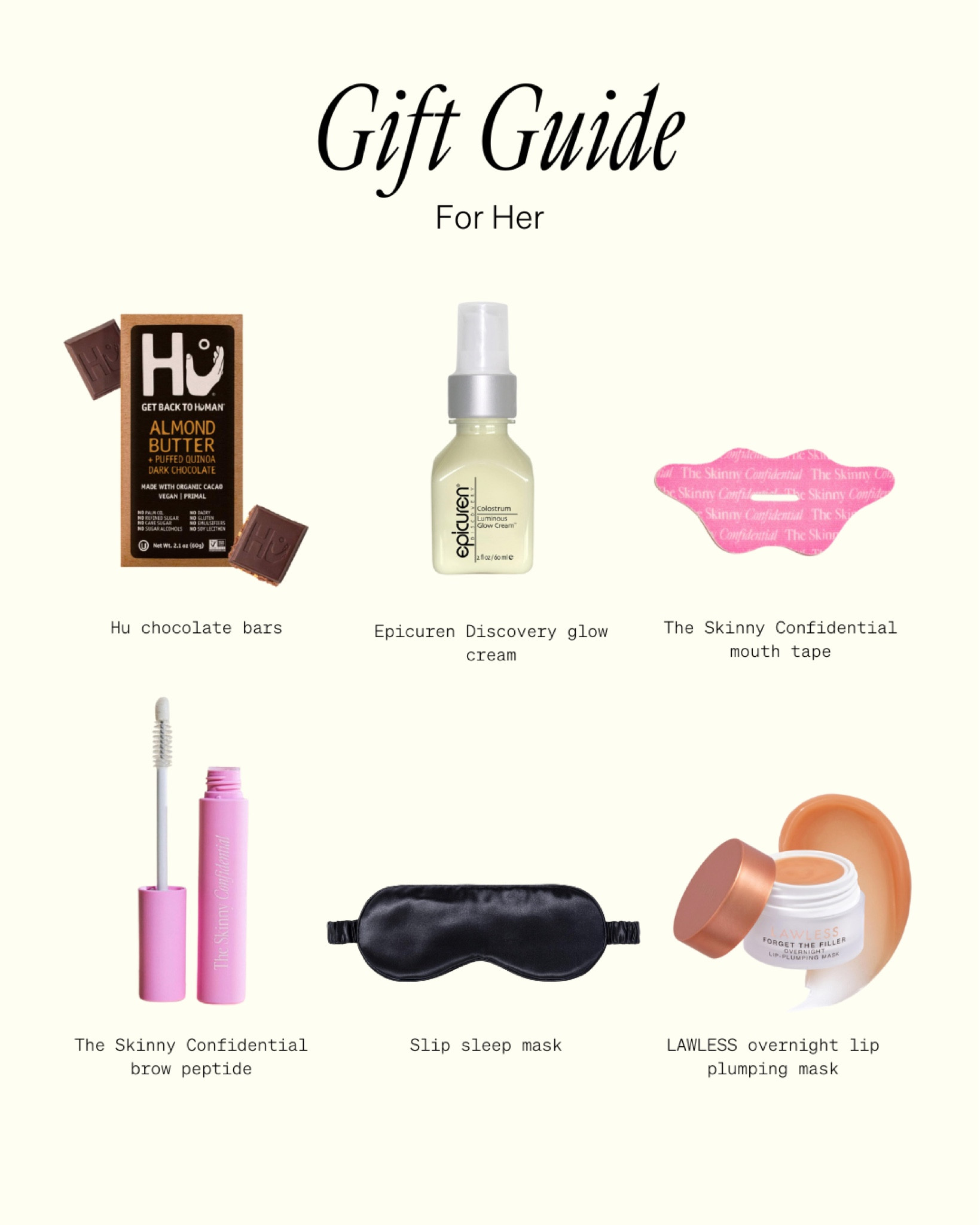GIFT GUIDE: For her 