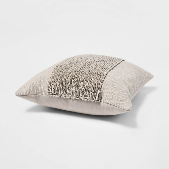 18"x18" Square Modern Tufted Throw Pillow - Project 62™ | Target