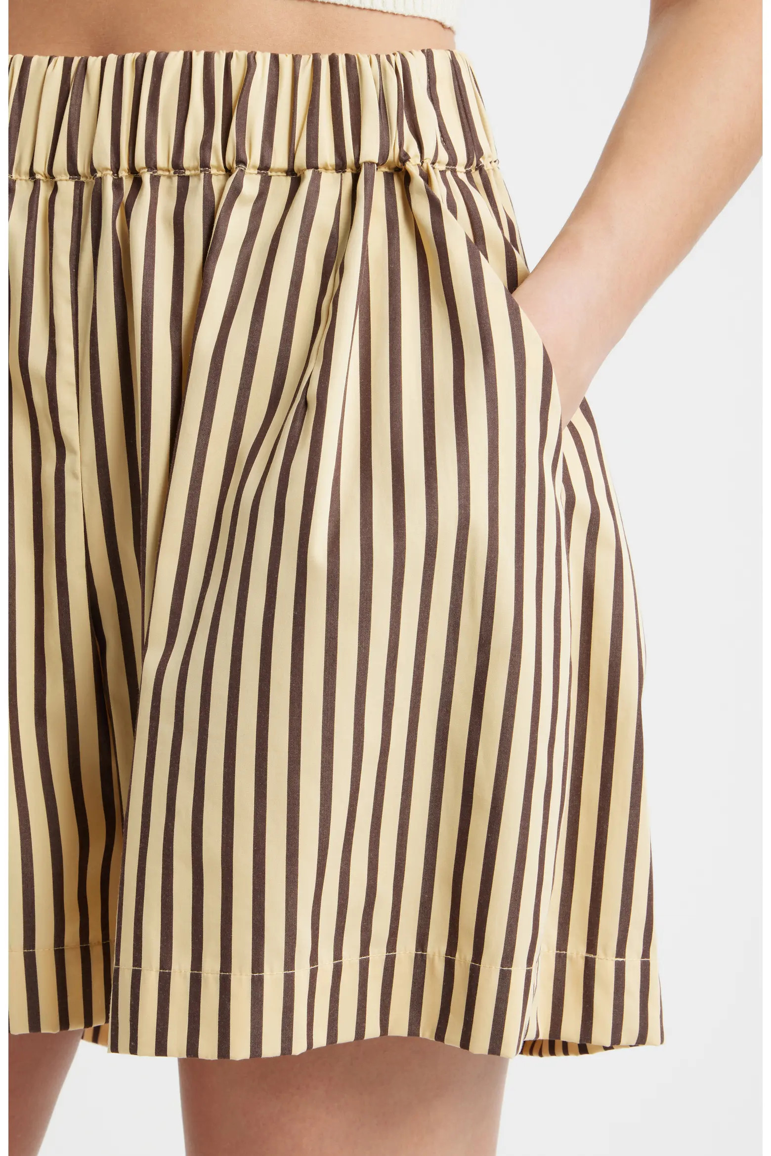 Clemente Striped Cotton Shorts (Women) | Nordstrom | Nordstrom