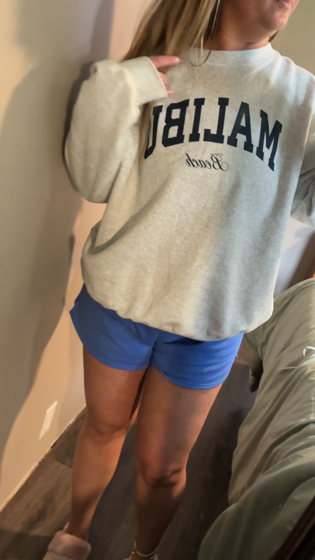 Cozy vibes all day in this Old Navy Malibu sweatshirt—it's 50% OFF today! * It's the perfect lightweight pullover for spring, and I'm obsessed with how comfy it is. Paired it with these cute Walmart slippers (so soft and under $15!) and my fave blue Walmart shorts—unfortunately, they're sold out, but ill link similar options! Snag this steal while it lasts!
#OldNavyStyle #WalmartFinds #SpringFashion #CozyOOD"

#LTKActive #LTKMidsize #LTKSaleAlert