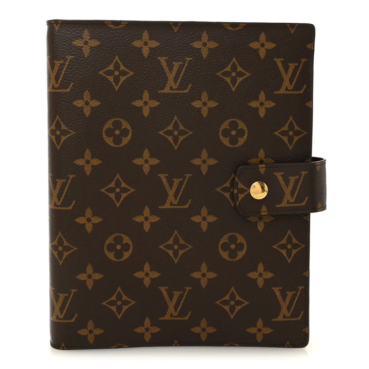 Monogram Large Ring Agenda Cover | FASHIONPHILE (US)