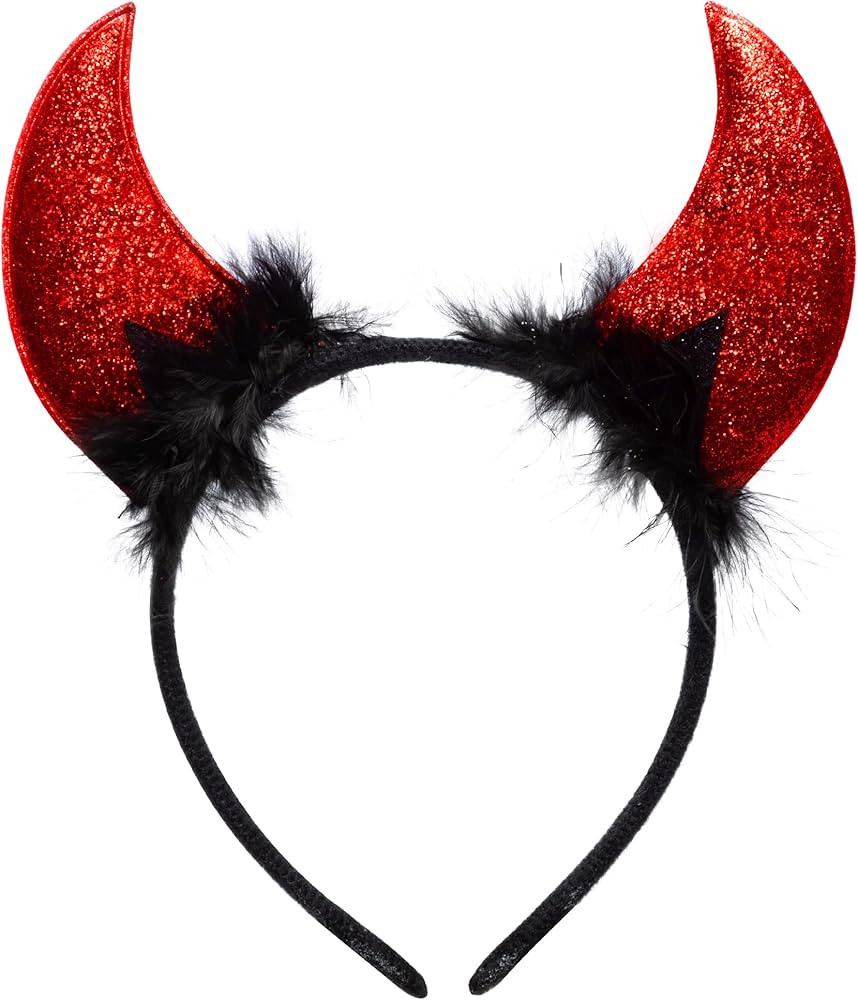 Spooktacular Creations Halloween Devil Horns Headband, Red Headwear Costume Accessories for Kids ... | Amazon (US)