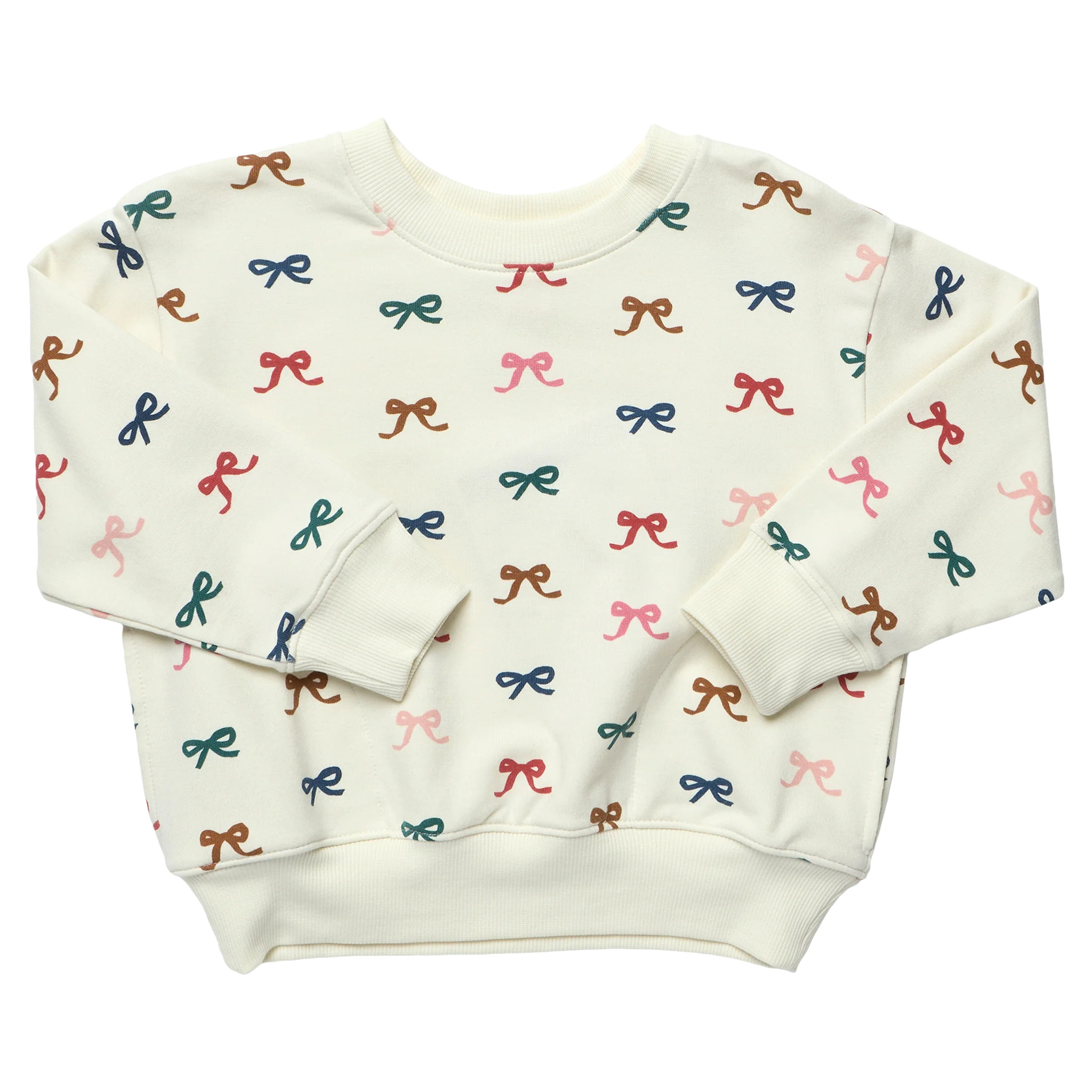 Play Sweatshirt - Tiny Bows | Pink Chicken