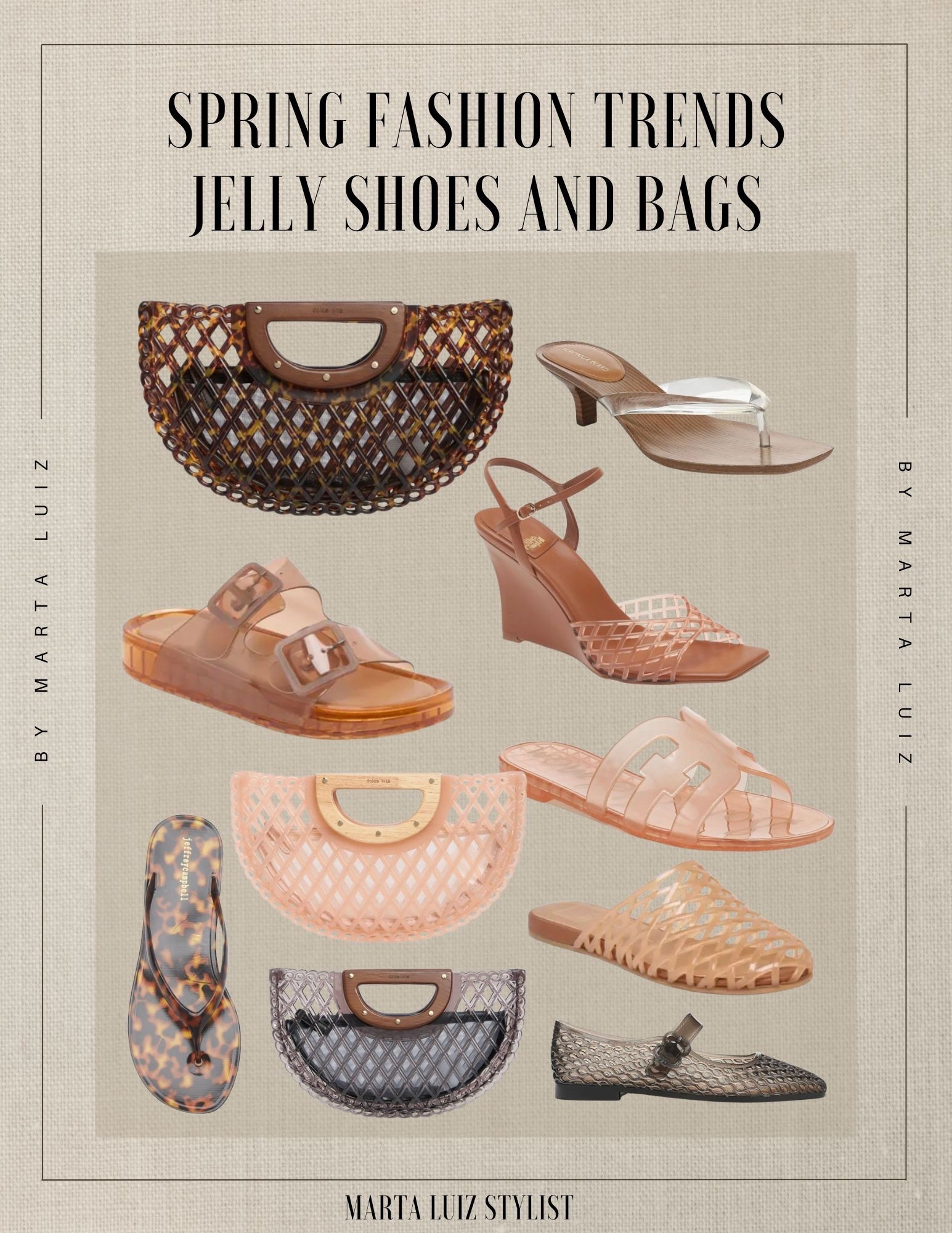 jelly shoes and bags are having a major moment this season. 

Jelly shoes and bags are no longer just playful; they’ve been reimagined in more elevated shapes, richer tones, and cleaner designs. The key to wearing this trend in a sophisticated way is all about contrast. Pair them with structured pieces, natural fabrics, or monochromatic looks to keep everything feeling intentional and polished.

A jelly sandal can effortlessly modernize a classic spring outfit, while a jelly bag adds that unexpected texture that makes a look feel current.

#LTKSeasonal