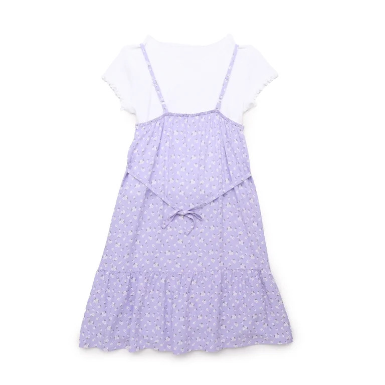 Wonder Nation Girls Cami Dress, Sizes 4-18 & Plus | Walmart (US)