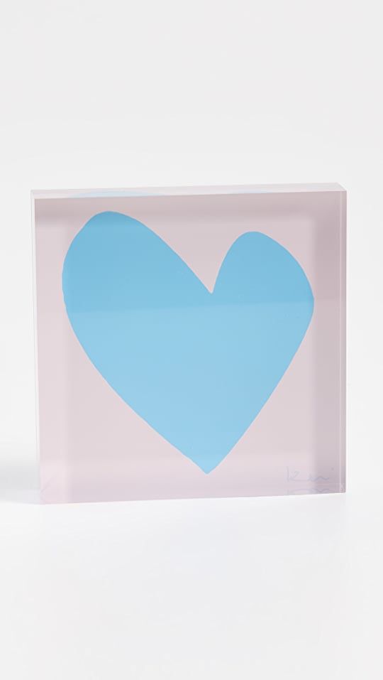 4x4 Block of Love Imperfect Heart | Shopbop