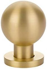Emtek 86152 Globe Knob Available in 7 finishes (Satin Brass (US4)) | Amazon (US)