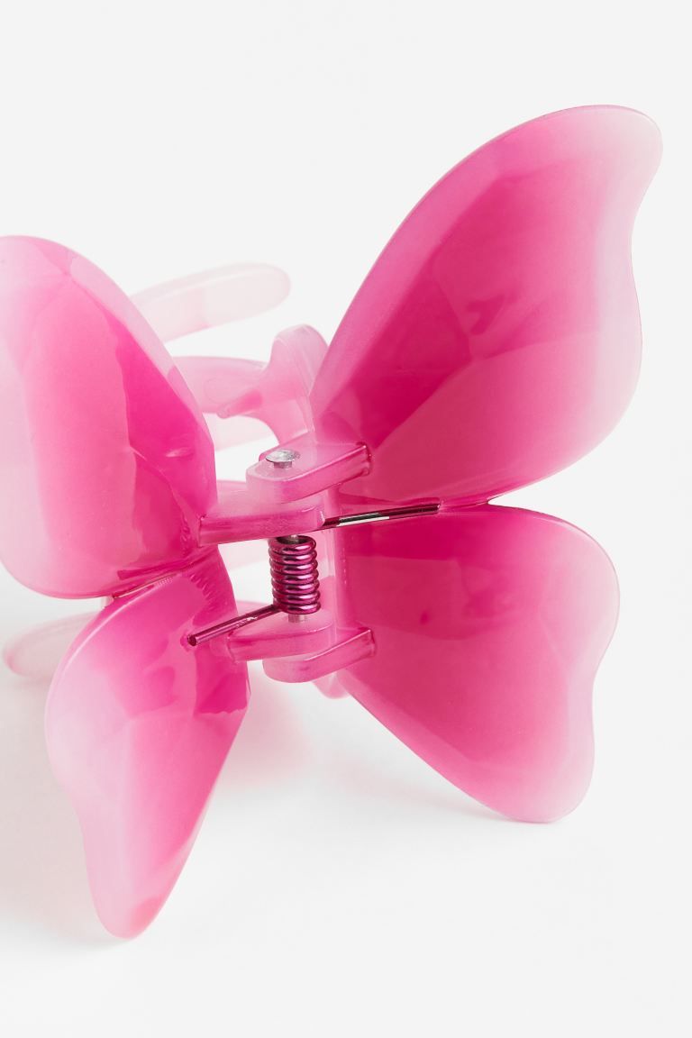 Pince à cheveux en forme de papillon - Rose vif/papillon - FEMME | H&M FR | H&M (FR & ES & IT)
