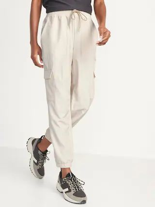 High-Waisted StretchTech Cargo Jogger Pants for Women | Old Navy (CA)