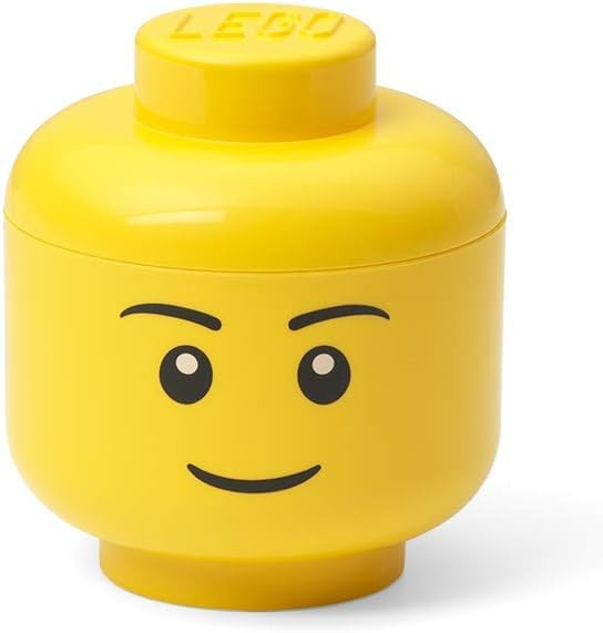 Room Copenhagen, Lego Storage Heads Stackable Storage Container - Buildable Organizational Bins f... | Amazon (US)
