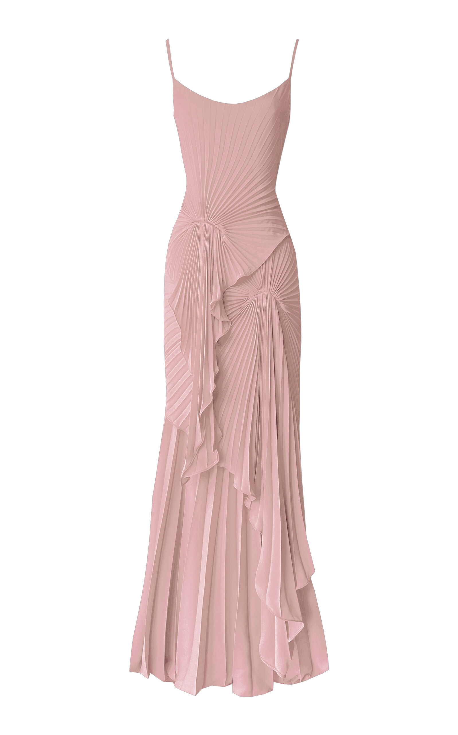 GEORGIA HARDINGE - Exclusive Torrent Georgette Maxi Dress - Pink - UK 6 - Moda Operandi | Moda Operandi (Global)