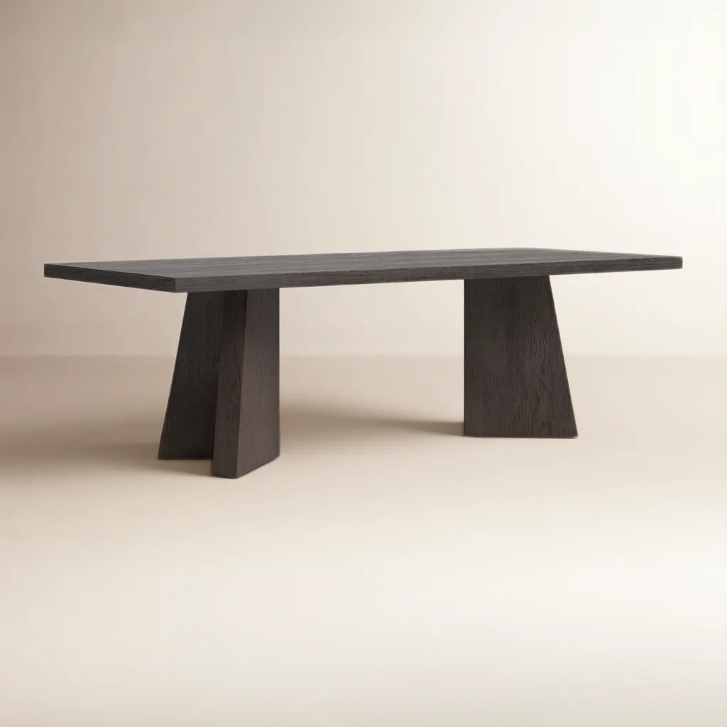 Joss & Main Derica 96" Espresso Oak Dining Table | Joss & Main | Joss & Main