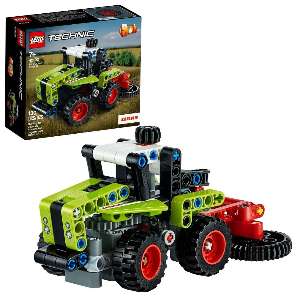 LEGO Technic Mini CLAAS XERION Toy Tractor Building Kit 42102 | Target