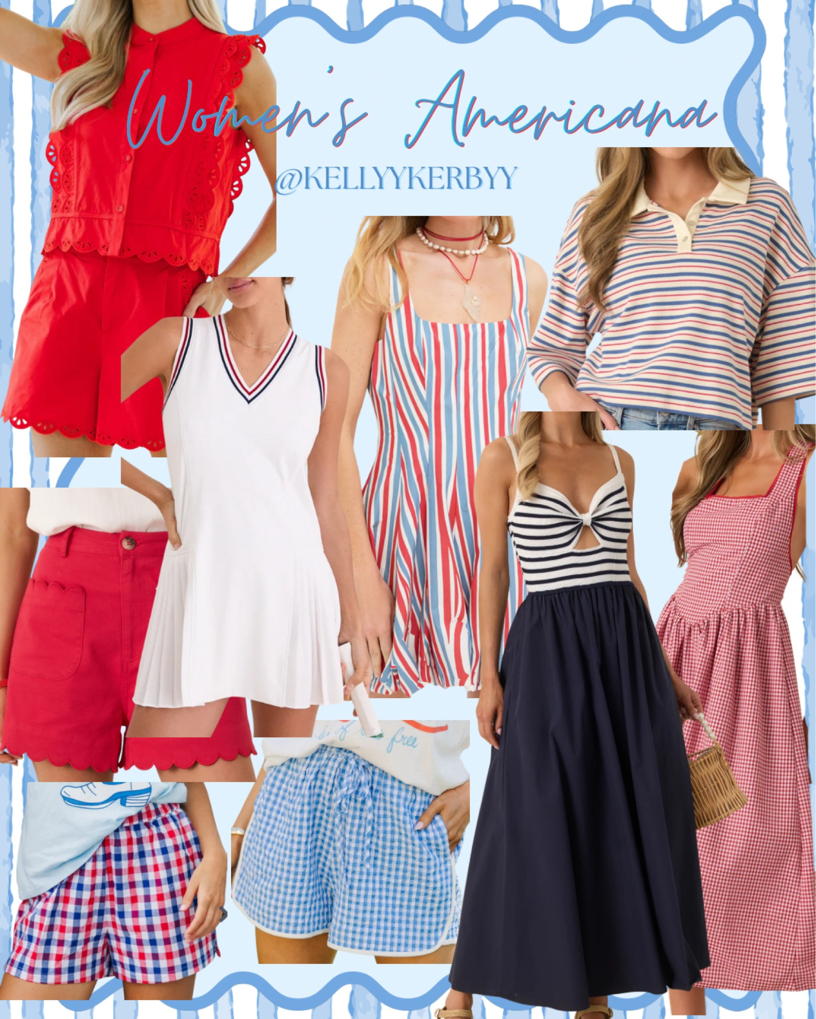 Women’s Americana outfits 