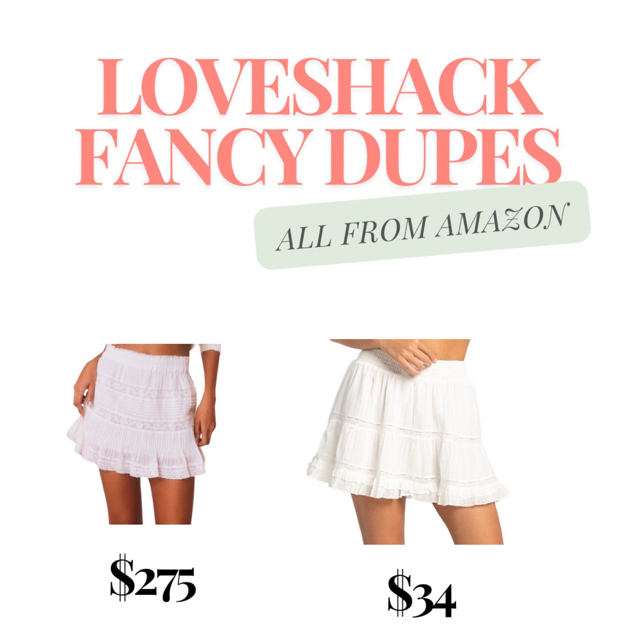 LOVESHACKFANCY SKIRT LOOKALIKE💓😇

#LTKStyleTip #LTKFindsUnder50 #LTKSeasonal