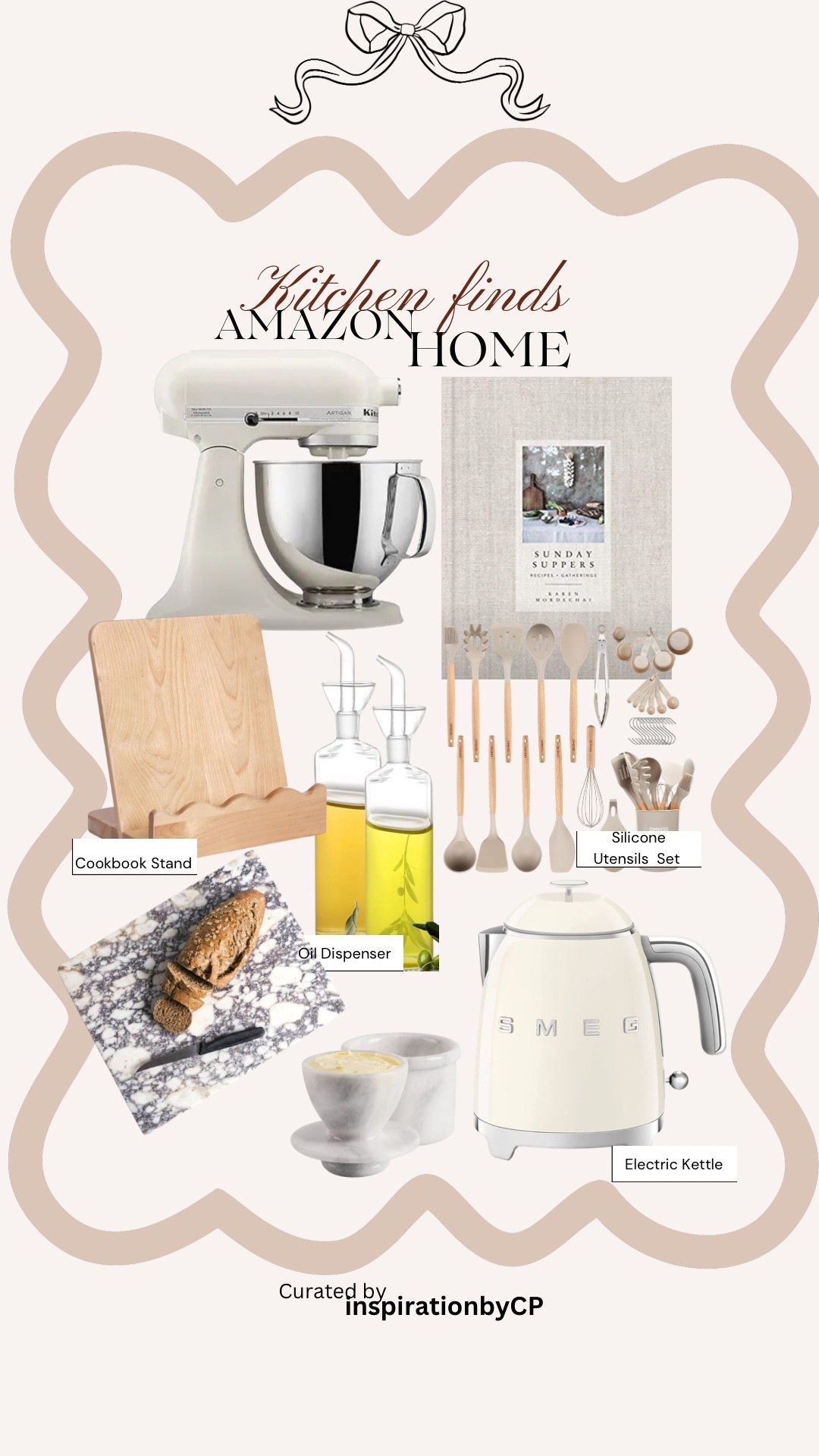 Aesthetic Kitchen Essentials
#kitchenaccesories #kitchenware #cookbook #viola #oildispenser #utensils#amazonhome

#LTKHome