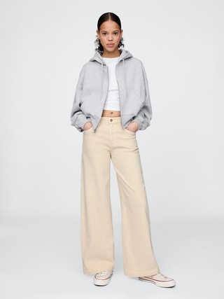 High Rise Stride Wide-Leg Jeans | Gap (US)