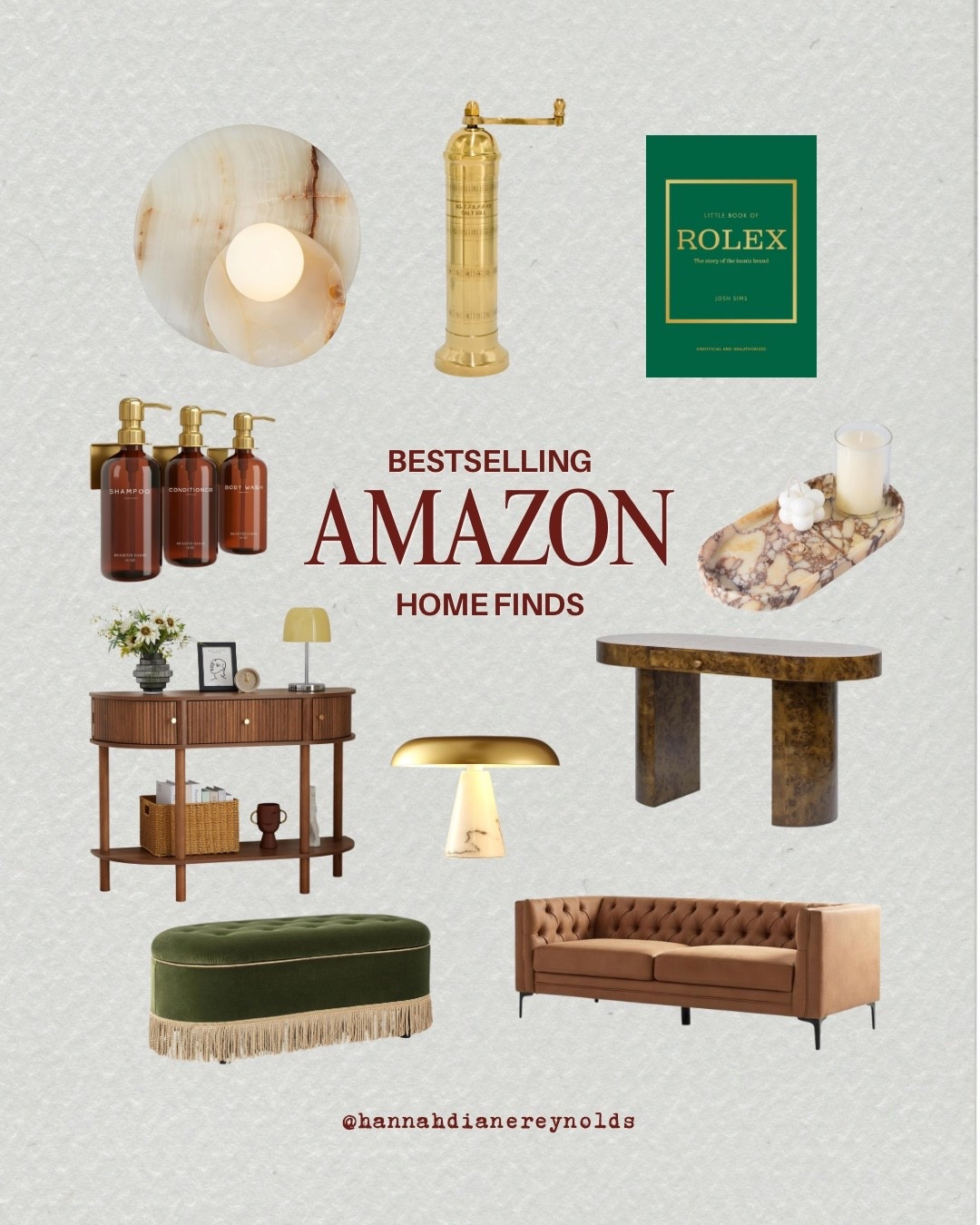 2026 energy, but make it timeless 😊
Think warm neutrals, layered textures, and those “where did you get that?” details that quietly say luxury. I’m loving pieces that mix modern lines with classic finishes—brushed brass, soft stone tones, rich woods, and cozy fabrics that feel elevated but still livable. This is your sign to upgrade the everyday and turn your space into a lived-in, high-end retreat ✨

Shop my best-selling Amazon home finds below and save this for your next refresh 🤍

#LTKhome #LTKfinds #AmazonHome #HomeStyle #InteriorInspo #ModernClassic #LuxuryHome #HomeDetails #DecorInspo #LTKDiscover #ShopMyHome #HomeRefresh #WarmMinimalism #ElevatedLiving 

#LTKdayinmylife #LTKmomlife #LTKValentine