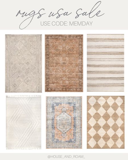 Rugs USA is having a sale for Memorial Day! Extra 40% off clearance with code: MEMDAY 

Here’s some of my favorite rugs from Rugs USA

#LTKFind #LTKhome