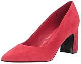 Marc Fisher Women's Clint Pump, Red Suede, 9 | Amazon (US)