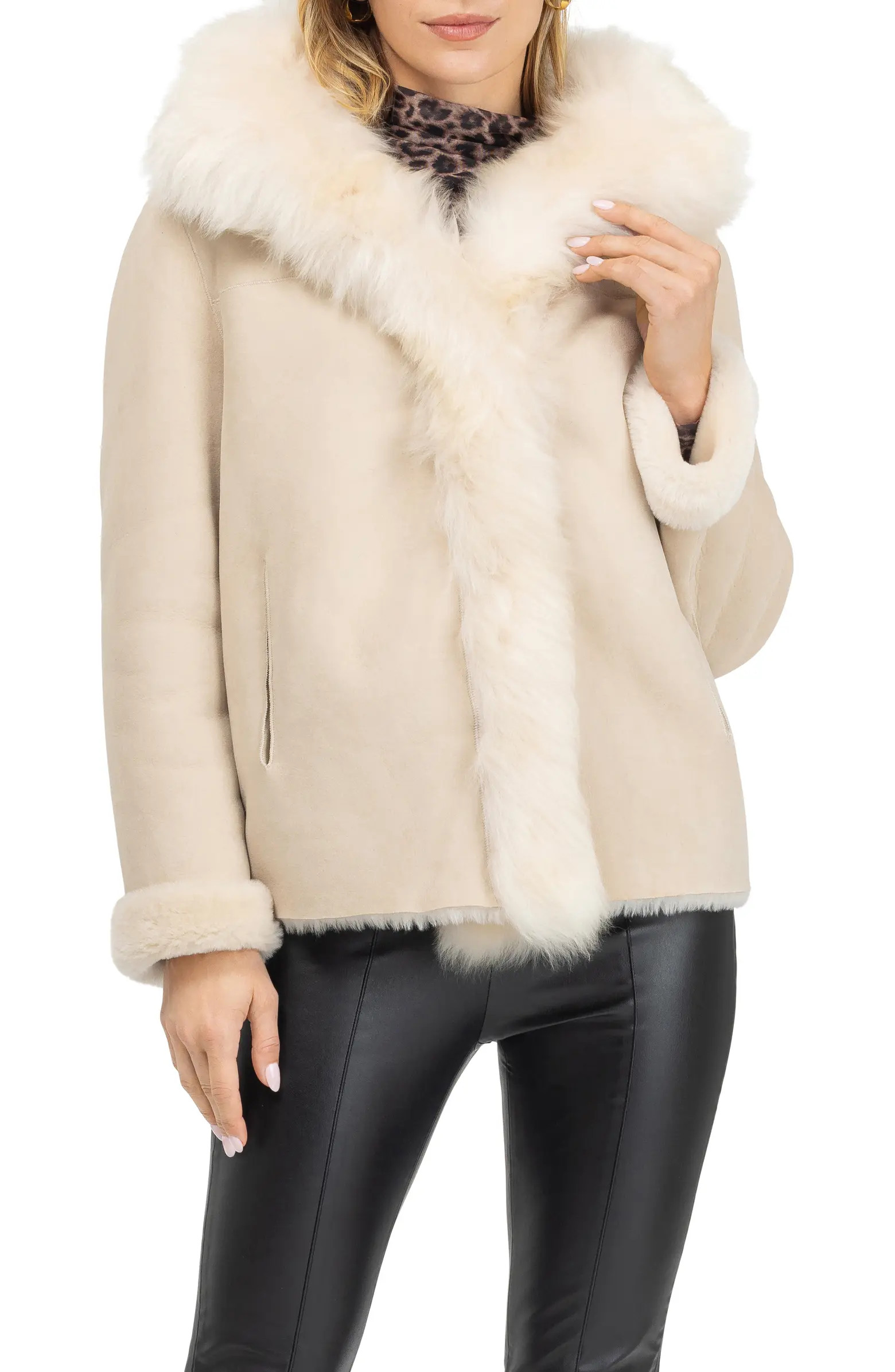 GORSKI Merino Genuine Shearling Jacket | Nordstrom | Nordstrom