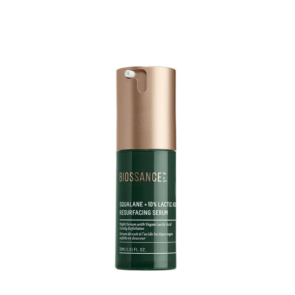 Squalane + 10% Lactic Acid Resurfacing Serum | Biossance (US)