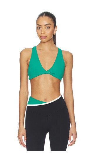 P.E Nation Swift Sports Bra in Green. - size S | Revolve Clothing (Global)