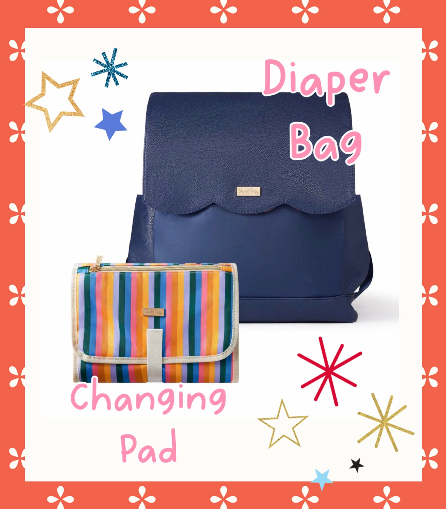 Navy Diaper Bag Backpack + Changing Pad 💙 Chic & Functional Baby Essential


The cutest diaper bag that doesn’t look like a diaper bag 💙 This navy backpack is equal parts stylish and functional with a structured shape, luxe gold hardware, and tons of compartments to keep everything organized.

It comes with a matching foldable changing pad that’s wipeable (major mom win 🙌) and I love the fun rainbow interior for a pop of color 🌈 The padded adjustable straps make it super comfortable for everyday wear, travel, or long days out with baby.

Such a perfect pick for new moms or as a baby shower gift ✨

diaper bag backpack, stylish diaper bag, baby essentials must haves, diaper bag with changing pad, new mom essentials, baby shower gift ideas, functional diaper bag, travel diaper bag, organized baby bag, neutral diaper bag, mom life essentials, chic baby gear

#LTKmomlife #LTKBaby #LTKSaleAlert