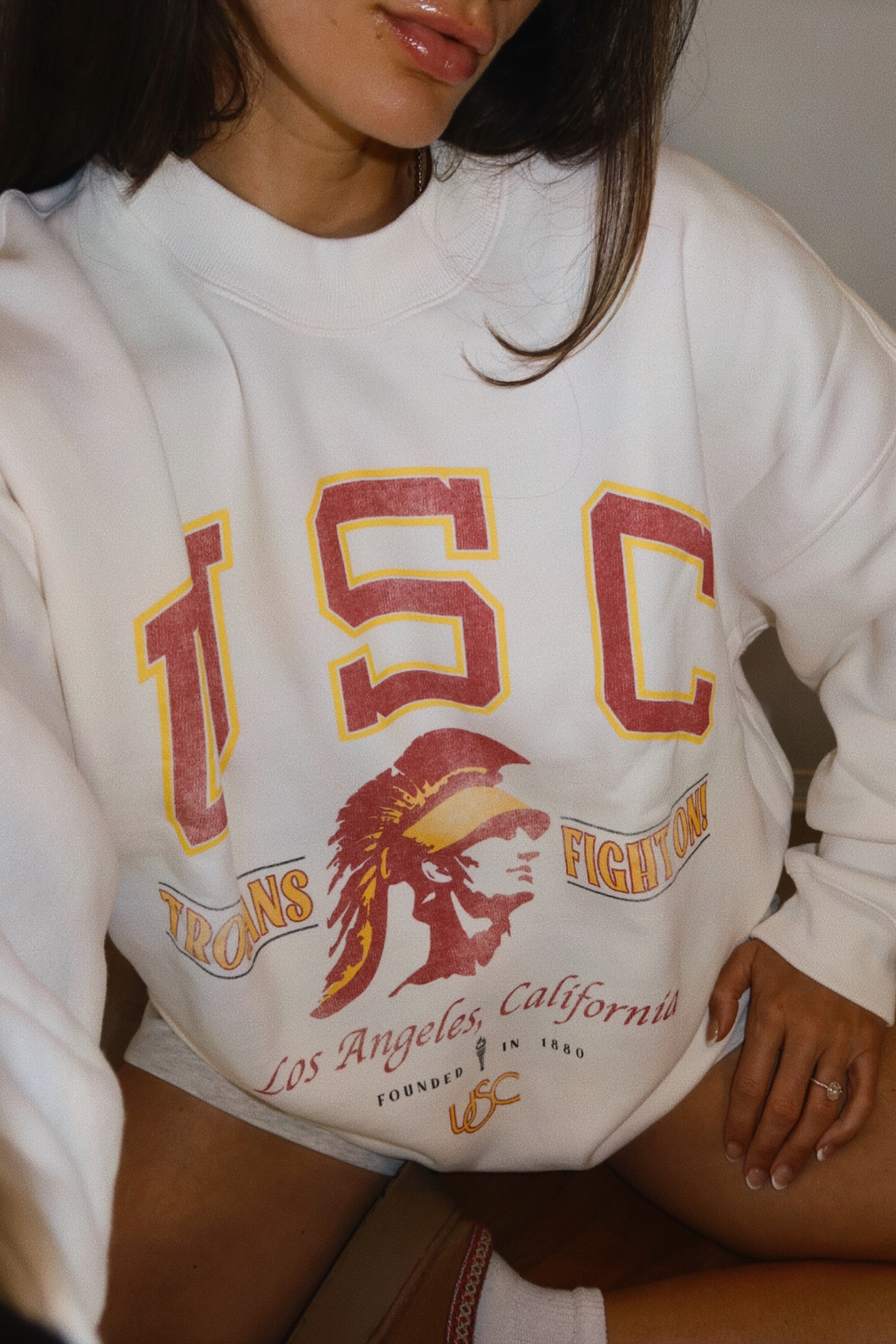 Vintage varsity oversized crew necks for the win 🤝 

#LTKCyberWeek #LTKfindsunder100 #LTKsalealert