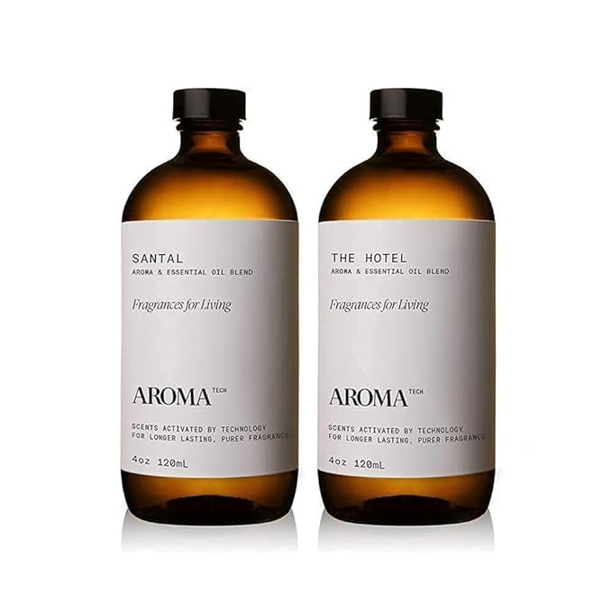 AromaTech Santal and The Hotel for Aroma Oil Scent Diffusers - 120 Milliliter | Amazon (US)