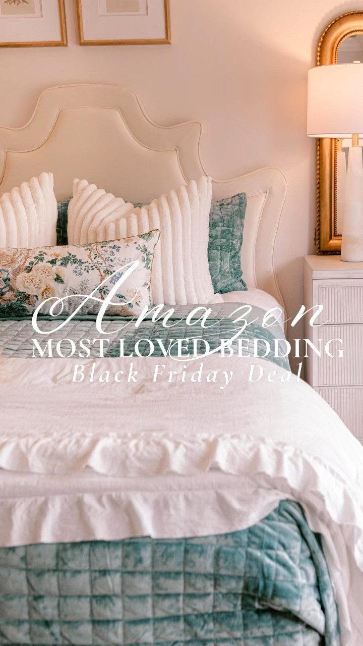 Amazon Black Friday sale - my most loved gorgeous Amazon velvet bedding! This is the color aqua green! 

#LTKHome #LTKFindsUnder100 #LTKFindsUnder50