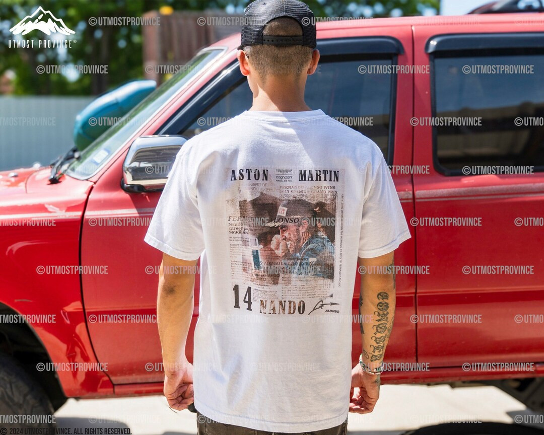 Aston Martin F1 Shirt, Formula 1 Fernando Alonso Tshirt, F1 Merch | Etsy (US)