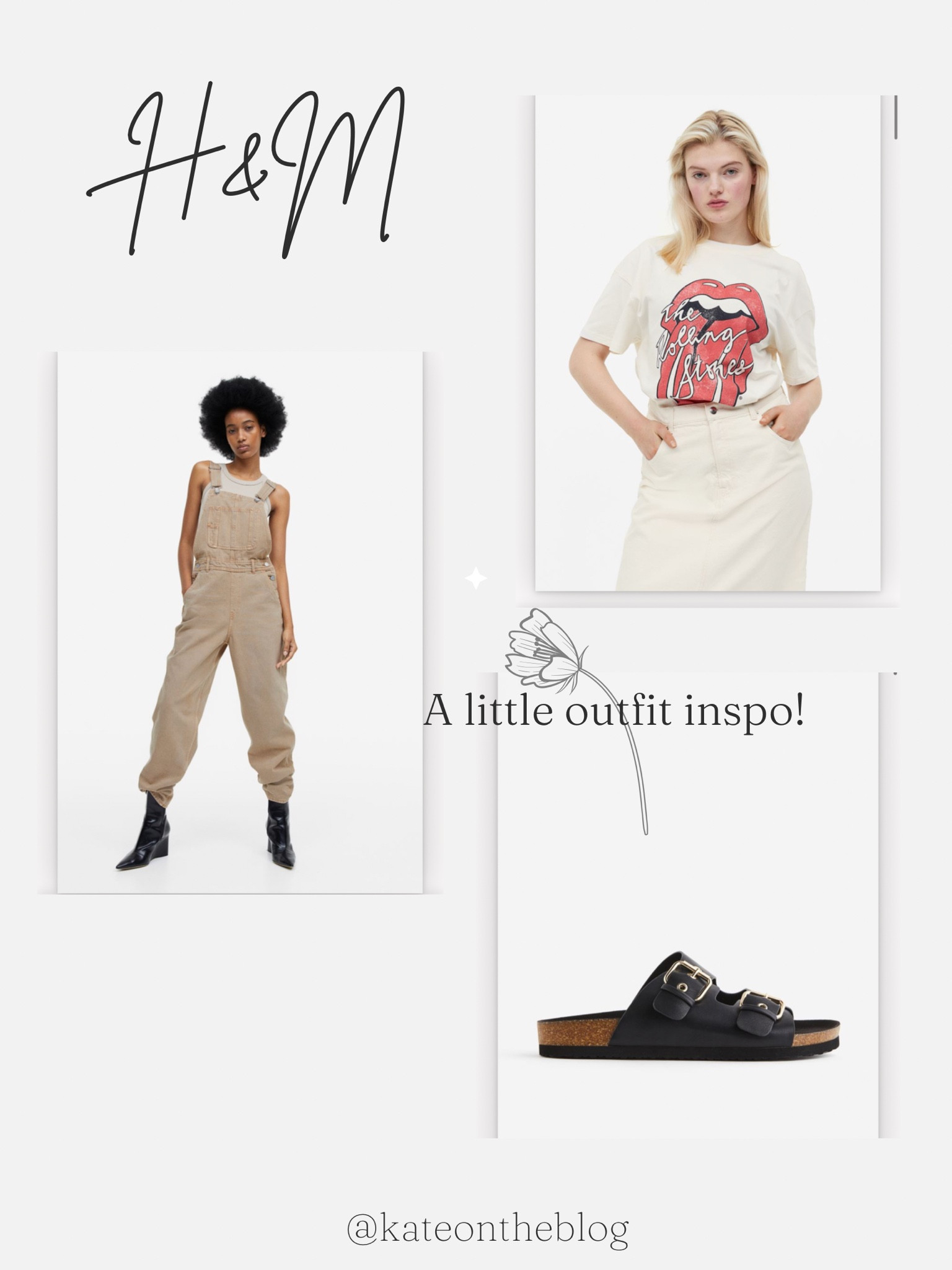 I need these overalls STAT. I already have a similar tee. I also need the dupe birks!
    
Sandals, summer, vacation outfit, band tee, graphic tee

#LTKstyletip #LTKSeasonal #LTKFind